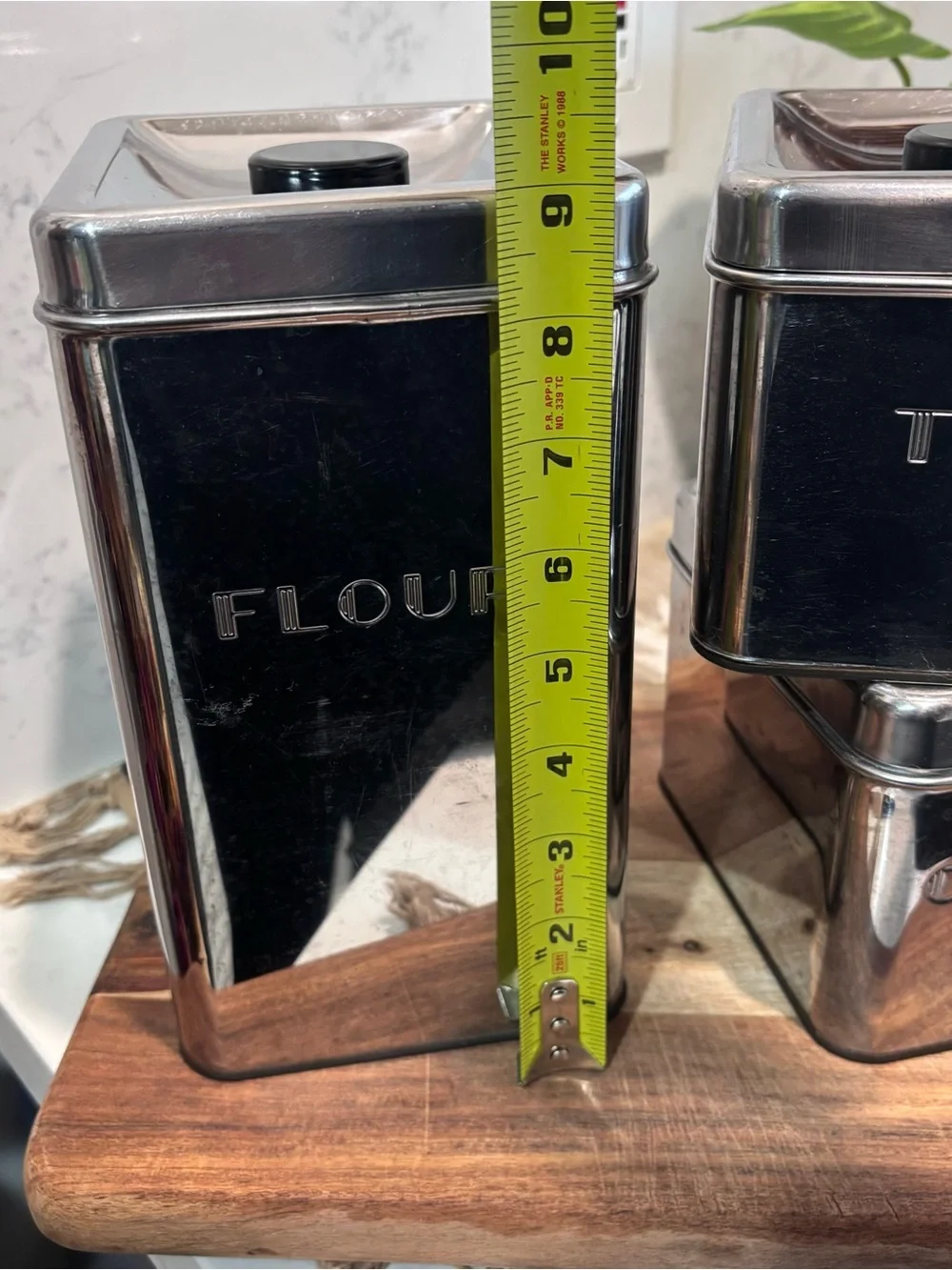 Mid-Century Garner Ware Chrome Kitchen Canisters Set